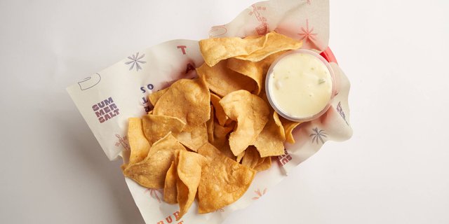 Small Chips & Queso Poblano