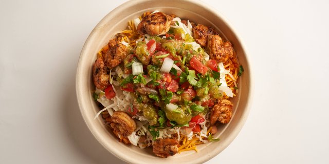 Pan-Seared Adobo Shrimp Bowl