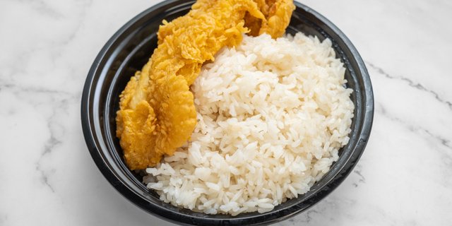 Fish W/ Rice Boxed lunch