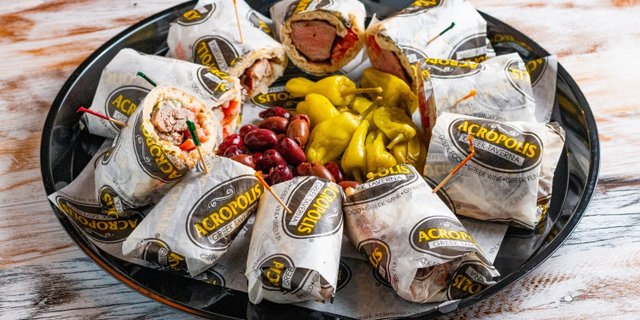 Greek Souvlaki Wrap