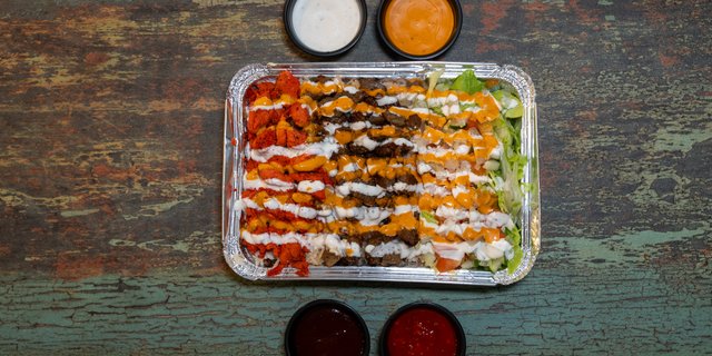 Chicken, Lamb & Rice Platter