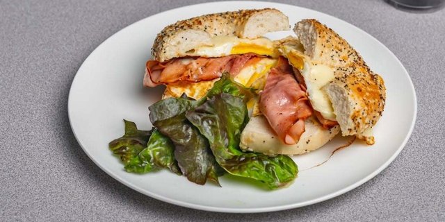 Ham, Egg & Cheese Sandwich