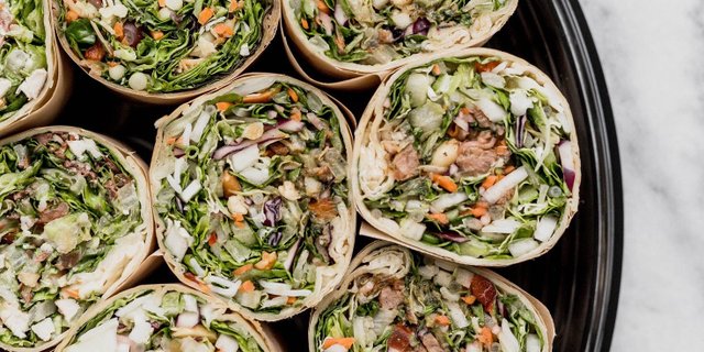 Medium Wraps Platter