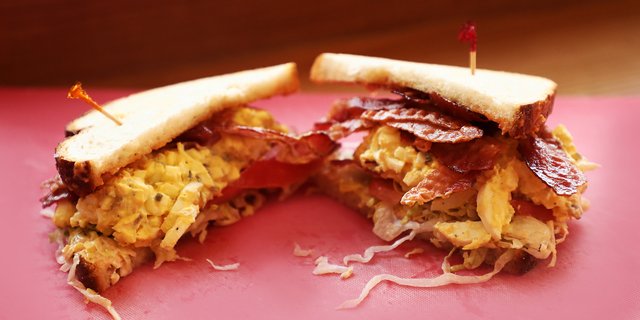 Who Has Huevos? Sandwich
