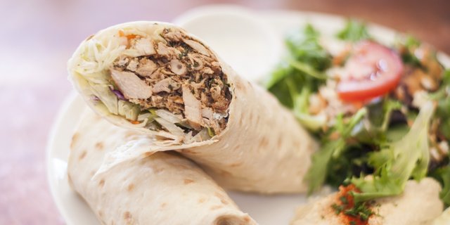 Chicken Shawarma Sandwich Boxed Lunch