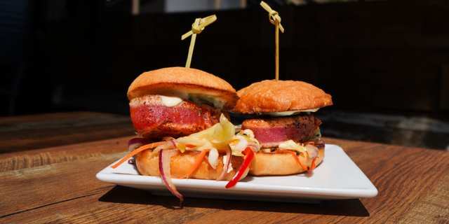 Blackened Ahi Tuna Slider Platter