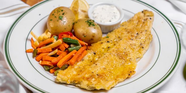 Fresh Rainbow Trout Meal