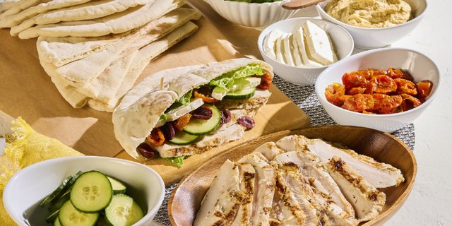 Build Your Own Mediterranean Sandwich Platter