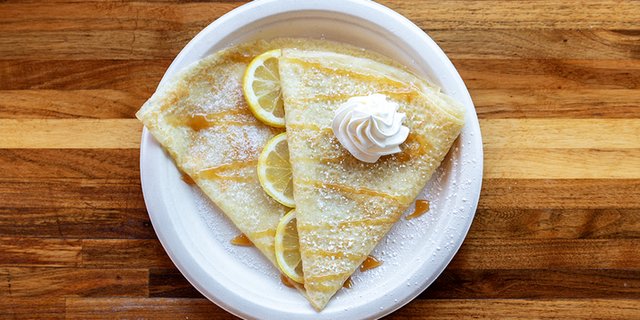 Lemon Zest Dust Crepe
