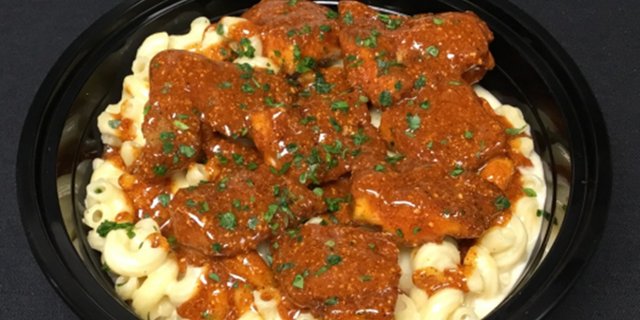 Nashville Hot Chicken Mac & Cheese