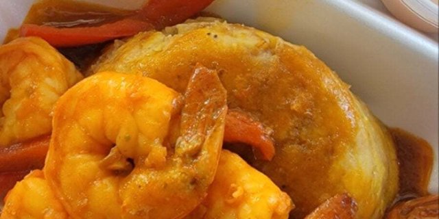 Shrimp Criollo Mofongo