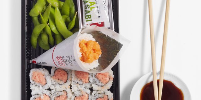 Spicy Combo Handroll & Cutup Box
