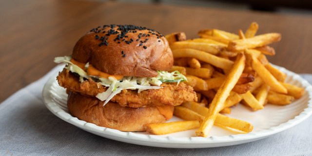 Fried Chicken Sandwich & Fries