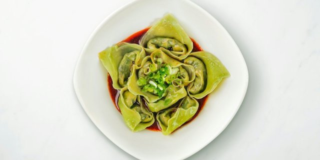 Vegan Spicy Wontons