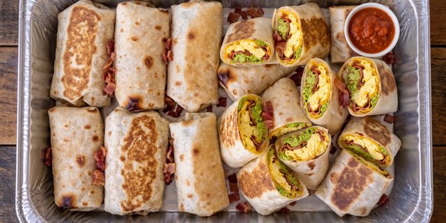 Bacon Guacamole Wrap