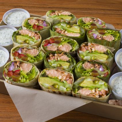 Salmon Wrap Tray