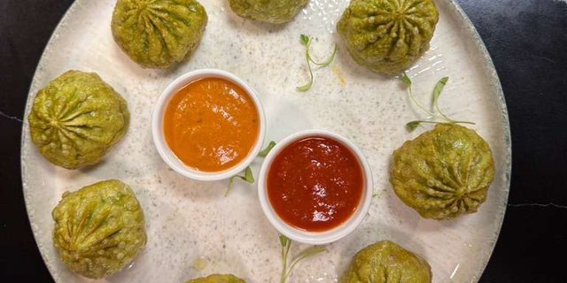 Fried Veg Momo Tray