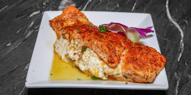 Stuffed Salmon