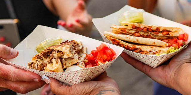 Quesadilla Boxed Meal (w/ Chips & House Salsa)