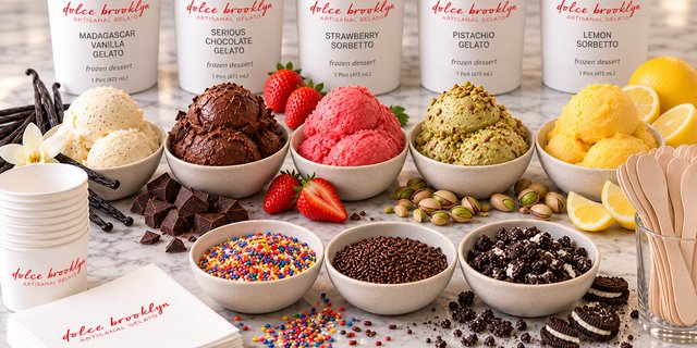 Small Build-Your-Own Gelato Bar