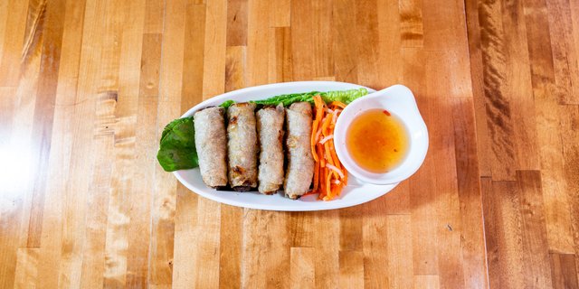 Vegetable Fried Spring Rolls