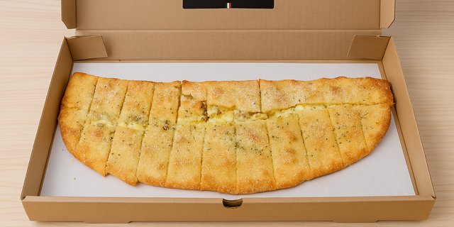 Spinach, Tomato & Feta Calzone