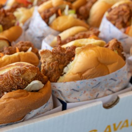 Fried Chicken Sandwich Party Box