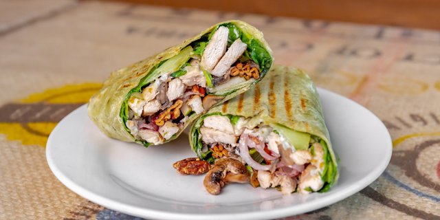 Chicken Blu on the Bayou Wrap