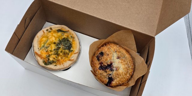 Quiche & Muffin Breakfast Box