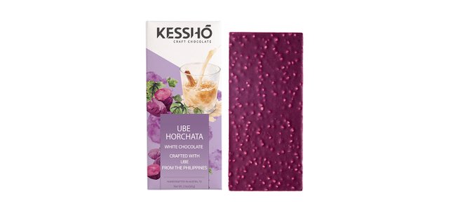 Ube Horchata White Chocolate Bar