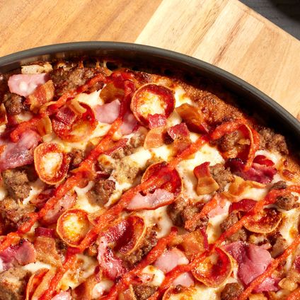 Epic Five Meat Pizza