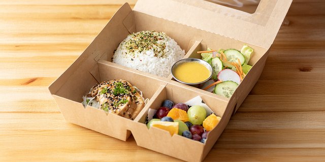 Ginger Teriyaki Chicken Bento