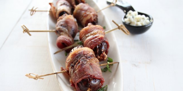 Bacon Wrapped Dates (Dairy-Free)