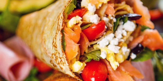 Eight Turn Lox Crepe