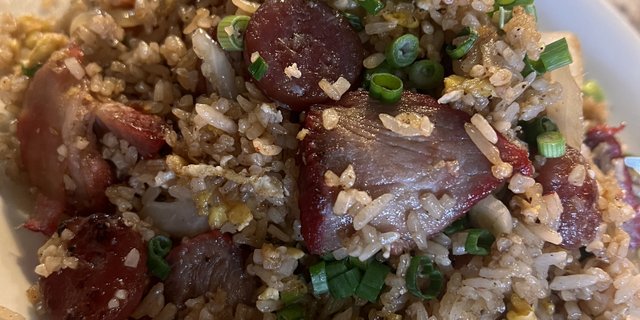 BBQ Pork & Chinese Sausage Fried Rice