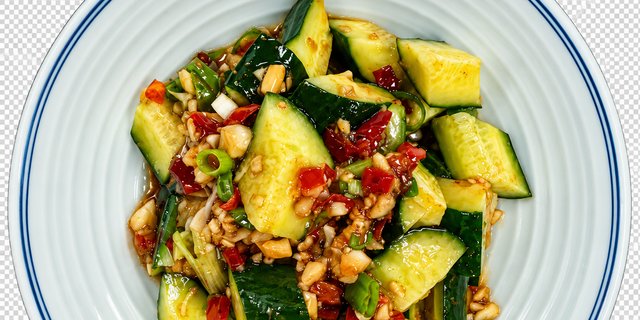 Crushed Cucumber Tray