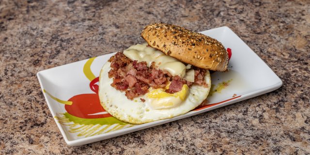 Bacon, 2 Egg & Cheese Sandwich