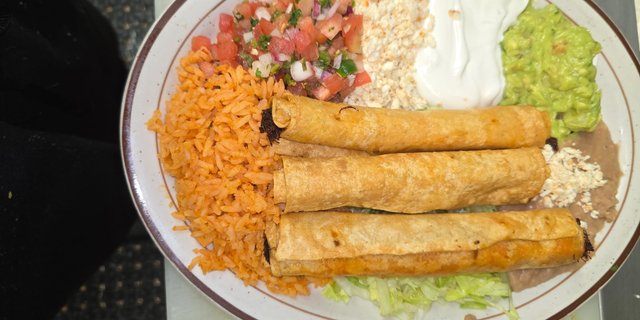 Flautas Dinner