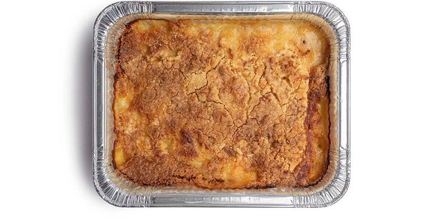 Peach Cobbler Tray