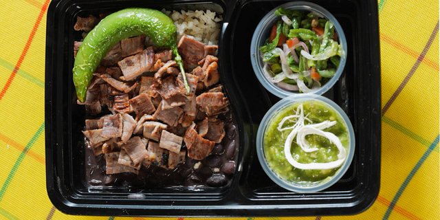 Beef Tasajo Lunch Plate