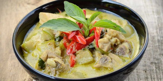 Green Curry Entree