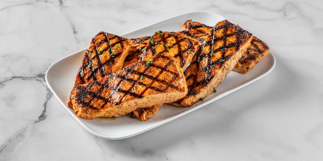 Blackened Grilled Salmon
