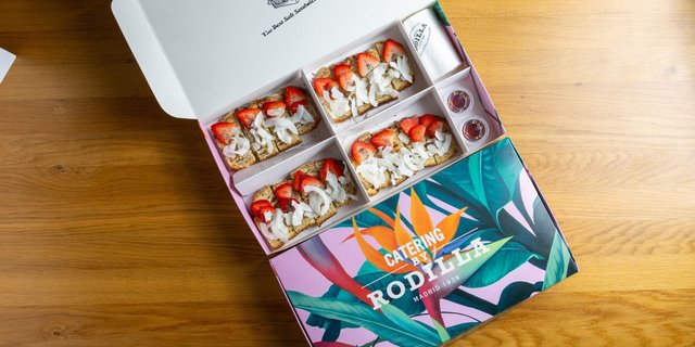 Mini Almond Berry Toast