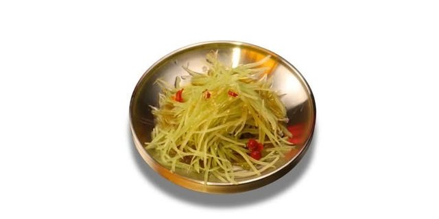 Shredded Celtuce Salad