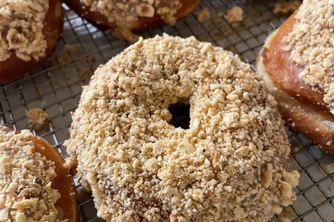 Brown Butter Hazelnut Crunch Donut by Union Square Donuts
