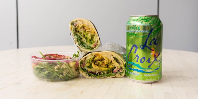 Chicken Shawarma Pita Wrap Boxed Lunch