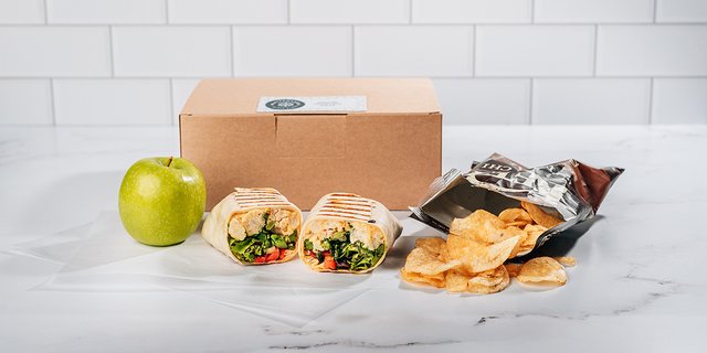 Grilled Vegetable Wrap Boxed Lunch