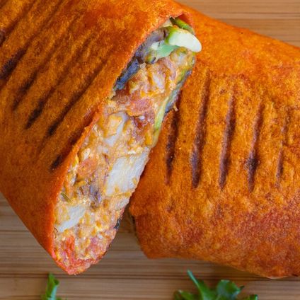 Individual Avocado Breakfast Burrito