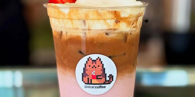 Strawberry Dopo Panna Latte