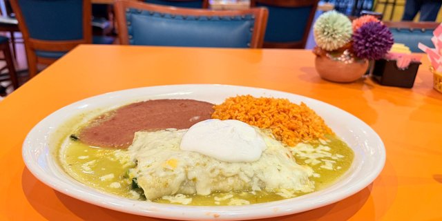 Enchiladas de Espinacas